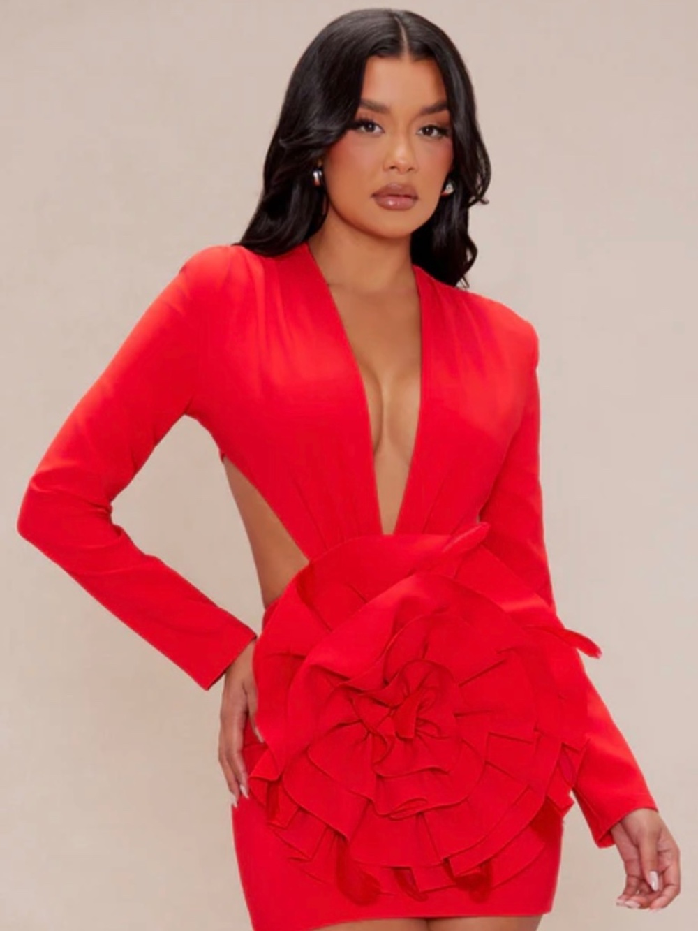 Scarlet Rose Luxe Mini Dress